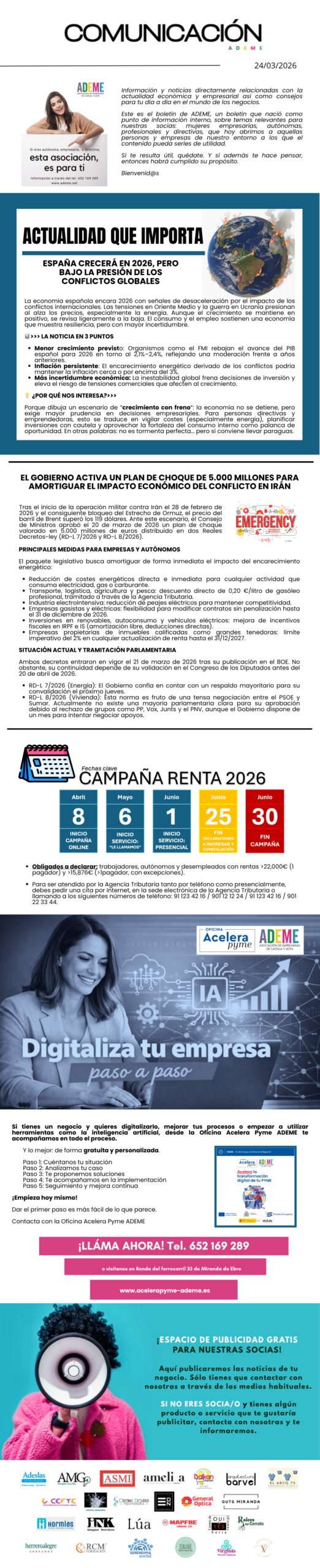 5' QUE TE PONEN AL DÍA