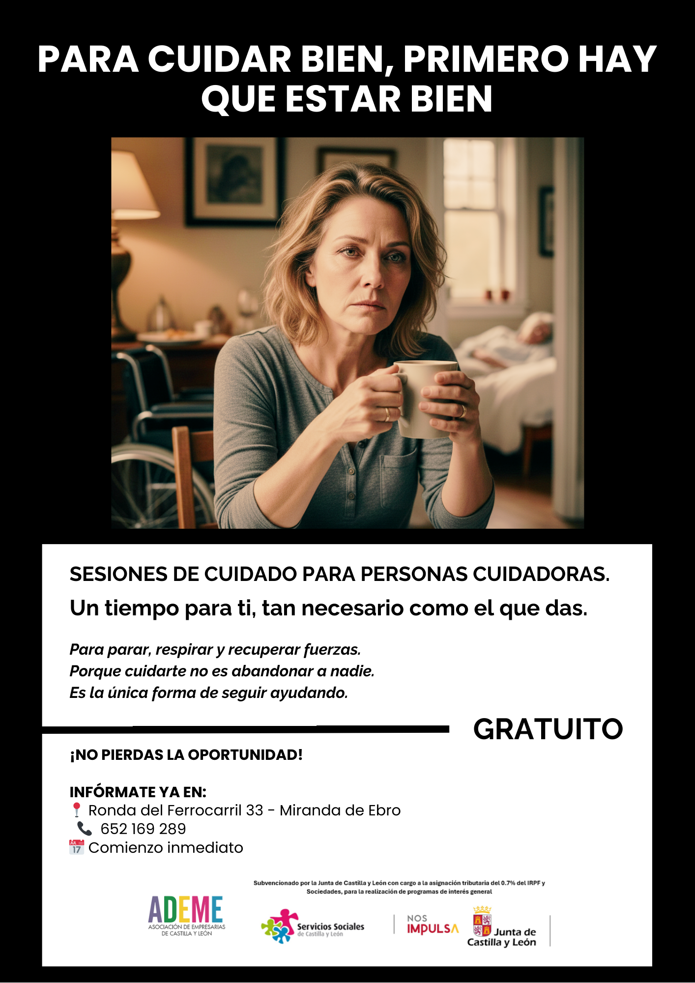 CARTEL PROMOCIONAL RED CUIDATE